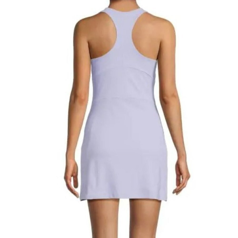 90 DEGREES BY REFLEX-Nudetech Racerback Tennis Dress-Lavender-L-NWT - Picture 2 of 15